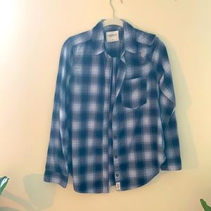 Blue flannel
